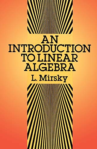 9780486664347: An Introduction to Linear Algebra (Dover Books on Mathematics)