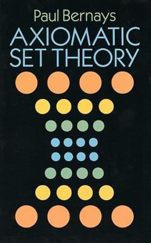 Axiomatic Set Theory (Dover Books on Mathematics) - Bernays, Paul