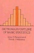 Beispielbild fr Dictionary/Outline of Basic Statistics zum Verkauf von gearbooks