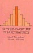 Imagen de archivo de Dictionary/Outline of Basic Statistics a la venta por Wonder Book