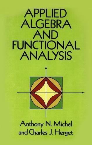 Imagen de archivo de Applied Algebra and Functional Analysis a la venta por Better World Books