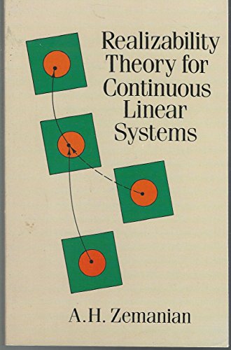 Stock image for Realizability Theory for Continuous Linear Systems. for sale by Eryops Books