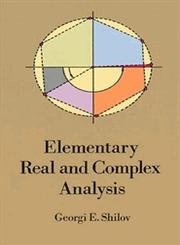 Beispielbild fr Elementary Real and Complex Analysis zum Verkauf von Blackwell's