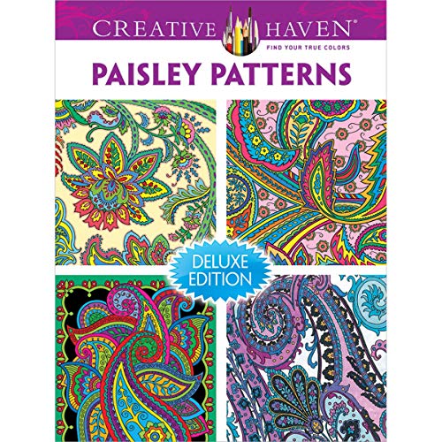 Imagen de archivo de Dover Publications Book, Creative Haven Paisley Pattern (Creative Haven Coloring Books) a la venta por BooksRun
