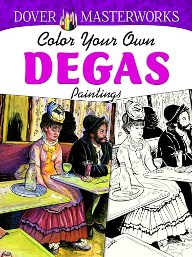 Beispielbild fr Dover Masterworks: Color Your Own Degas Paintings zum Verkauf von Better World Books