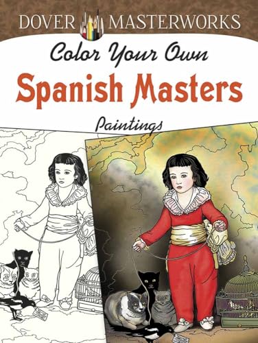 Imagen de archivo de Color Your Own Spanish Masters Paintings a la venta por ThriftBooks-Dallas
