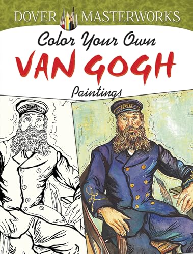 9780486779508: Dover Masterwork Color Your Own Van Gogh Painting Book (Adult Coloring Books: Art & Design)