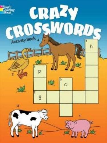 Beispielbild fr Crazy Crosswords Activity Book zum Verkauf von Better World Books
