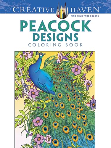 Beispielbild fr Creative Haven Peacock Designs Coloring Book (Creative Haven Coloring Books) zum Verkauf von Your Online Bookstore