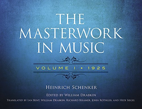 Beispielbild fr The Masterwork in Music: Volume I, 1925 (Volume 1) (Dover Books On Music: Analysis) zum Verkauf von Lucky's Textbooks