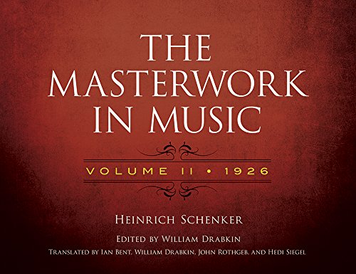 Imagen de archivo de The Masterwork in Music: Volume II, 1926 (Volume 2) (Dover Books On Music: Analysis) a la venta por GF Books, Inc.