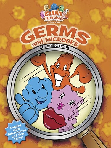 9780486780184: Giant Microbes Germs and Microbes Coloring Book