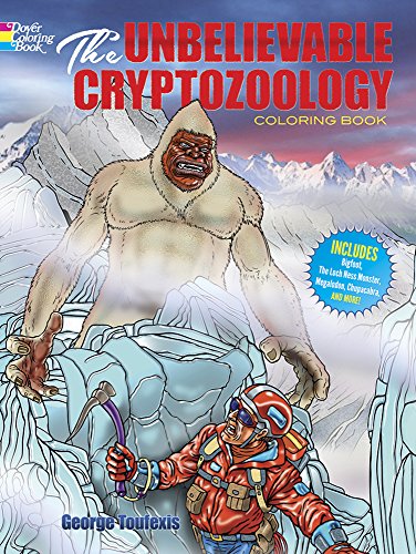 Stock image for The Unbelievable Cryptozoology Coloring Book (Dover Fantasy Coloring Books) for sale by GF Books, Inc.