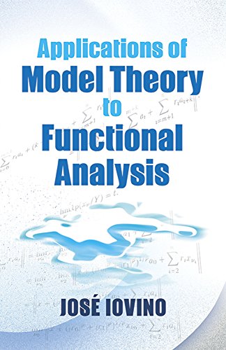 Beispielbild fr Applications of Model Theory to Functional Analysis (Dover Books on Mathematics) zum Verkauf von Powell's Bookstores Chicago, ABAA