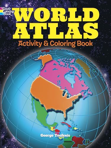 9780486781211: World Atlas Activity and Coloring Book (Dover Coloring Books for Children)