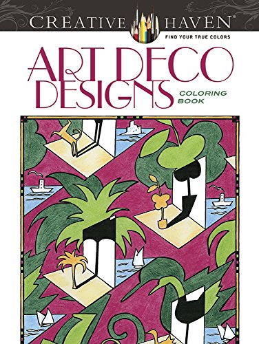 9780486781372: Creative Haven Art Deco Designs Coloring Book (Adult Coloring)