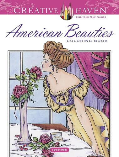 9780486782034: Creative Haven American Beauties Coloring Book (Adult Coloring Books: Art & Design)