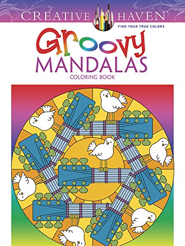Beispielbild fr Creative Haven Groovy Mandalas Coloring Book (Creative Haven Coloring Books) zum Verkauf von SecondSale