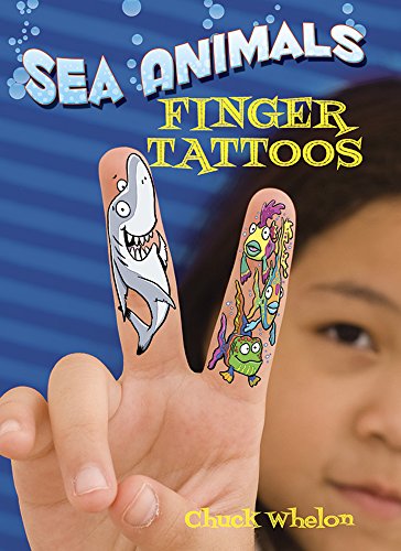 9780486784403: Sea Animals Finger Tattoos (Dover Little Activity Books: Sea Life)
