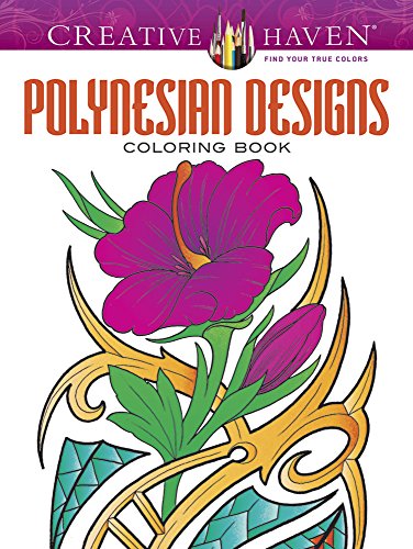 Imagen de archivo de Creative Haven Polynesian Designs Coloring Book (Adult Coloring) a la venta por HPB Inc.