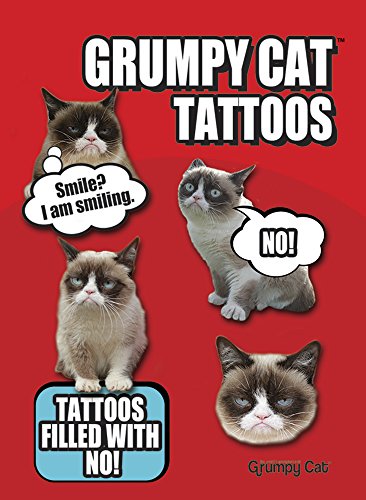 Imagen de archivo de Grumpy Cat Tattoos (Dover Little Activity Books: Pets) a la venta por Books Unplugged