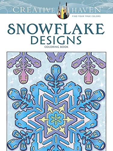 9780486791852: Creative Haven Snowflake Designs Coloring Book