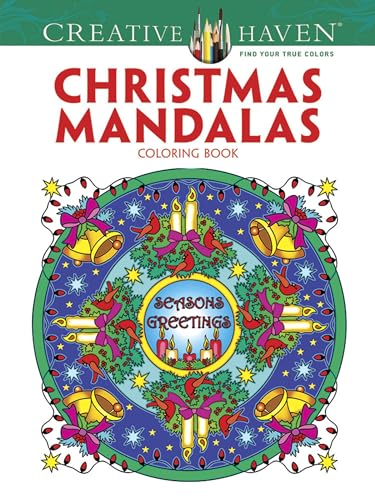 9780486791883: Creative Haven Christmas Mandalas Coloring Book