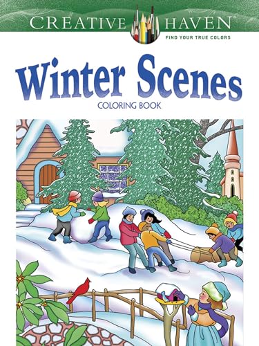 9780486791906: Creative Haven Winter Scenes Coloring Book (Adult Coloring Books: Seasons)