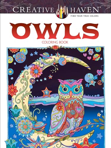 9780486796642: Creative Haven Owls Coloring Book (Adult Coloring Books: Animals)