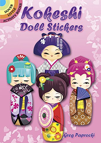 9780486799032: Kokeshi Doll Stickers (Little Activity Books)