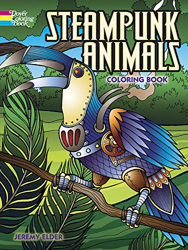 9780486799049: Steampunk Animals Coloring Book