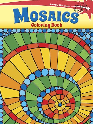 Imagen de archivo de SPARK Mosaics Coloring Book (Dover Design Coloring Books) a la venta por HPB Inc.