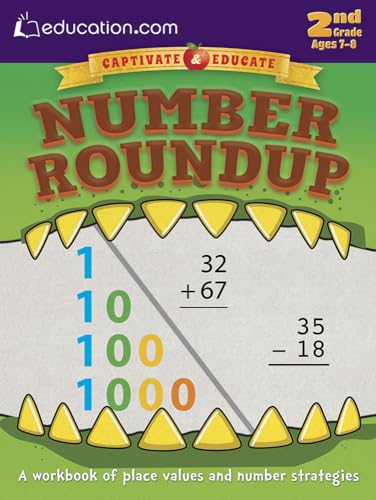 Beispielbild fr Number Roundup: A workbook of place values and number strategies (Dover Kids Activity Books) zum Verkauf von SecondSale