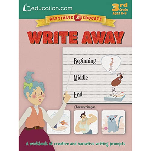 Stock image for Write Away: A workbook of creative and narrative writing prompts (Captivate & Educate) for sale by SecondSale