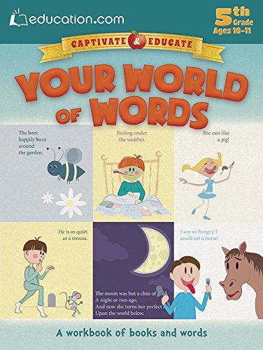 Stock image for Your World of Words: A workbook of books and words (Captivate & Educate) for sale by HPB-Diamond