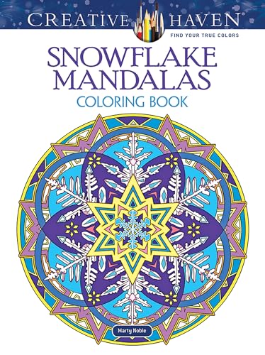 Beispielbild fr Creative Haven Snowflake Mandalas Coloring Book (Creative Haven Coloring Books) zum Verkauf von SecondSale