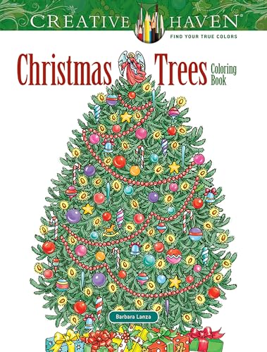 Stock image for Creative Haven Christmas Trees Coloring Book (Adult Coloring Books: Christmas) for sale by Gulf Coast Books