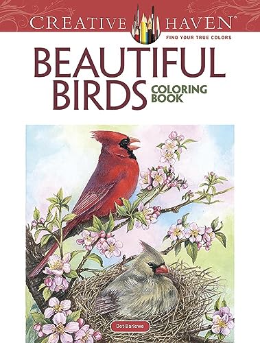 Imagen de archivo de Adult Coloring Beautiful Birds Coloring Book (Creative Haven Coloring Books) a la venta por Wonder Book