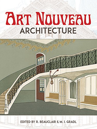 Imagen de archivo de Art Nouveau Architecture (Dover Books on Architecure) a la venta por Books Unplugged