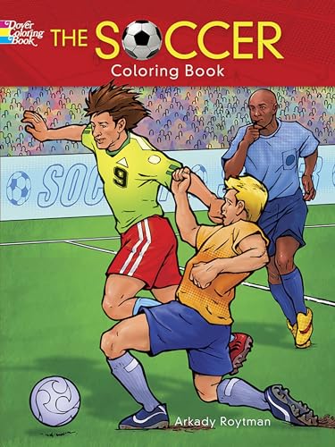 9780486804811: The Soccer Coloring Book (Dover Sports Coloring Books)