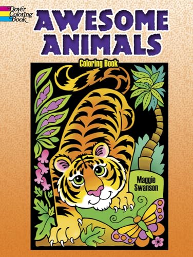 Beispielbild fr Awesome Animals Coloring Book zum Verkauf von Better World Books