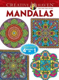 9780486805399: Mandalas Deluxe Edition Coloring Book (Creative Ha
