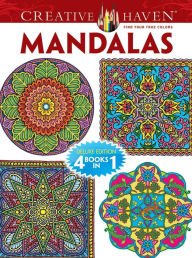 Stock image for Mandalas Deluxe Edition Coloring Book (Creative Haven) for sale by HPB-Emerald