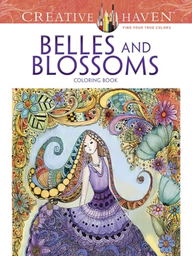 Imagen de archivo de Creative Haven Belles and Blossoms Coloring Book a la venta por ThriftBooks-Dallas