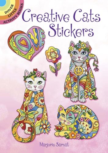 Imagen de archivo de Creative Cats Stickers (Dover Little Activity Books) a la venta por PlumCircle