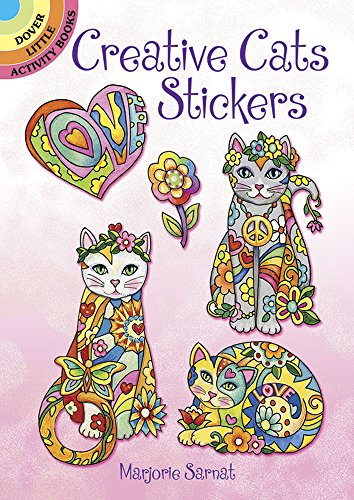 9780486807034: Creative Cats Stickers (Dover Little Activity Books)