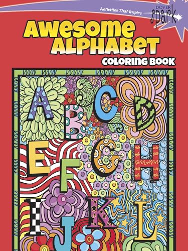 9780486807140: SPARK -- Awesome Alphabets Coloring Book (Dover Spark)