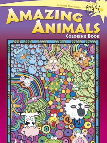 Imagen de archivo de SPARK Amazing Animals Coloring Book (Dover Animal Coloring Books) a la venta por GF Books, Inc.