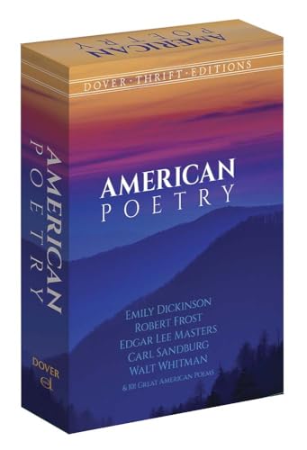 9780486807423: American Poetry Boxed Set (Thrift Editions)