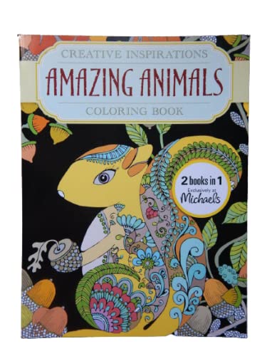Imagen de archivo de Michaels X Creative Inspirations Amazing Animals Coloring Book a la venta por Wonder Book